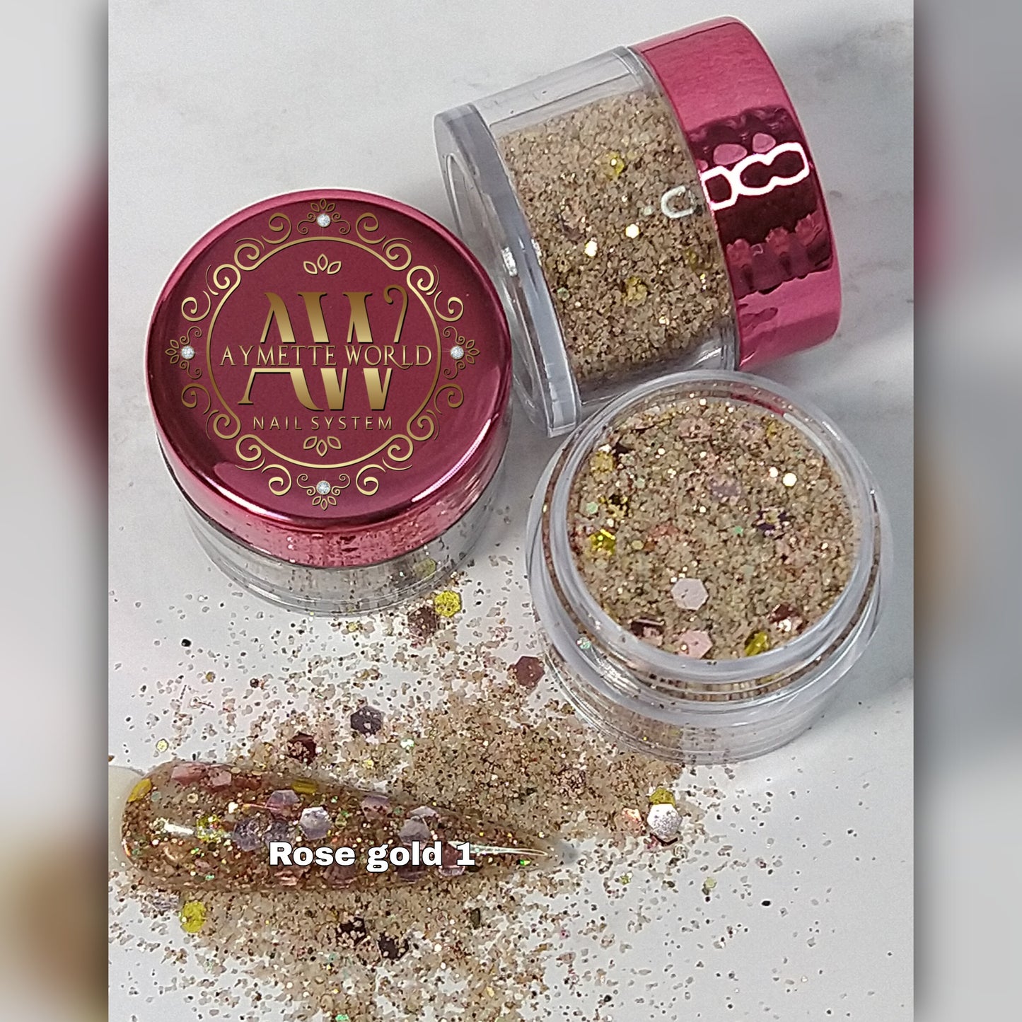 Sand mix Rose gold 1 10g