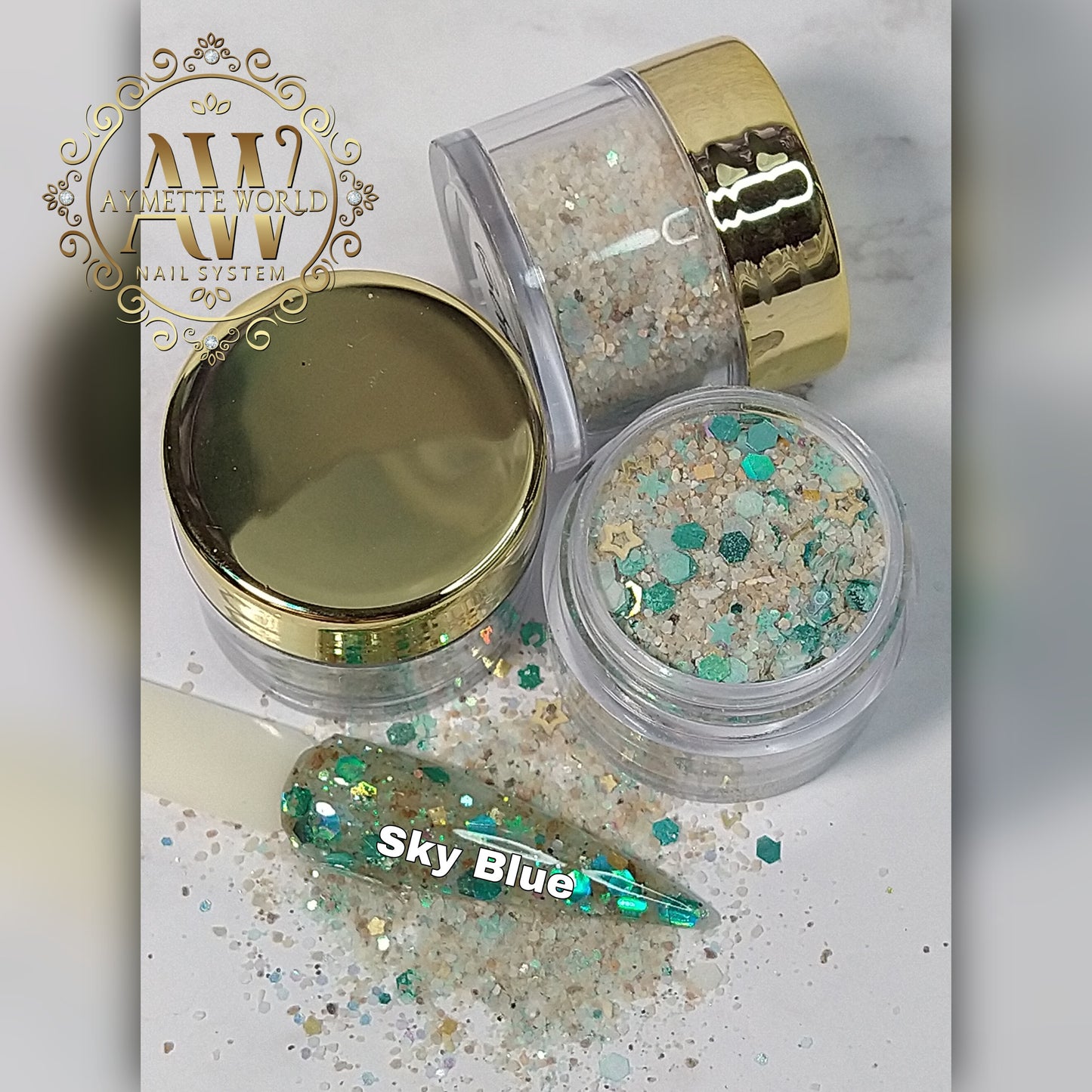 Sand mix Sky blue 10g