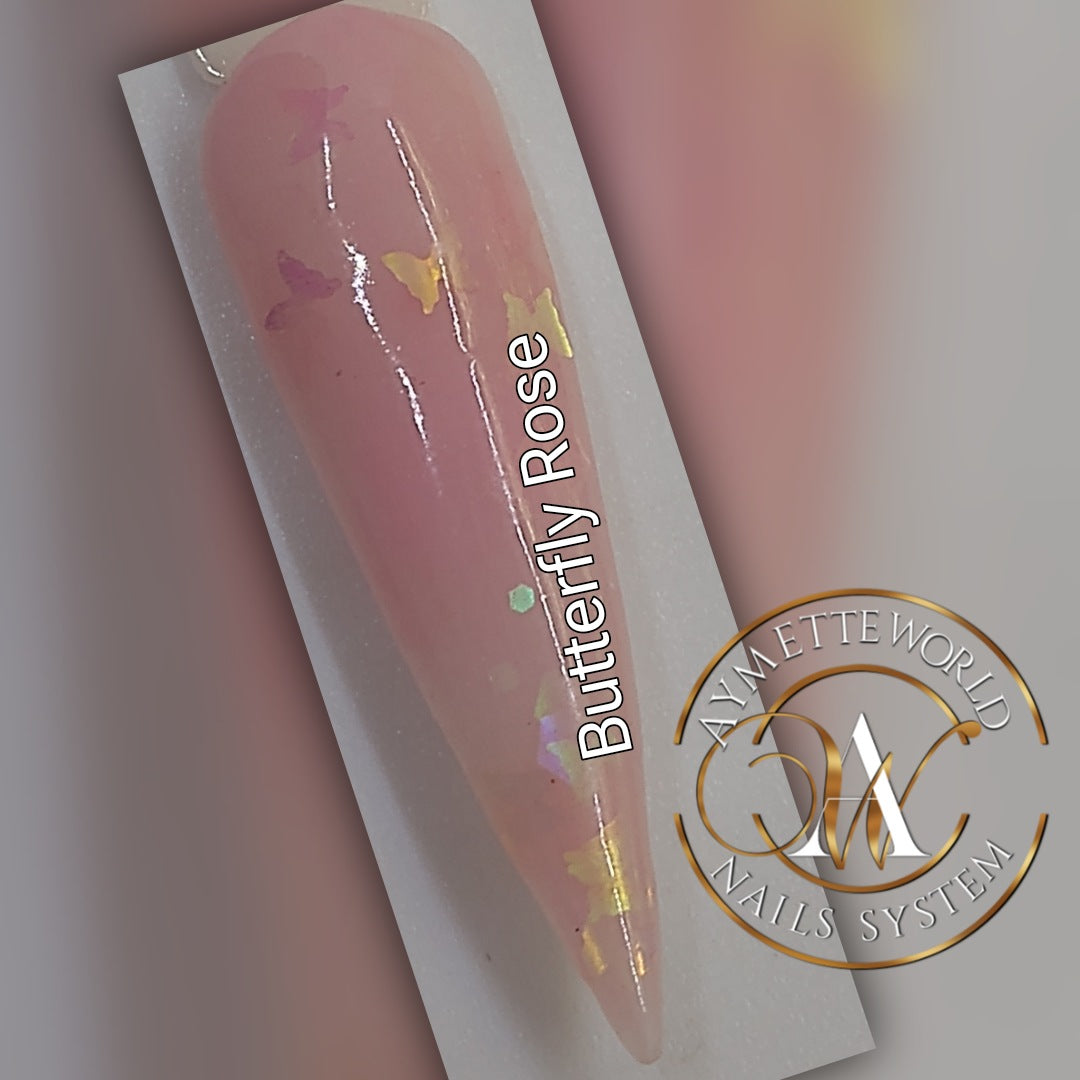 AW Acrylic Butterfly rose 20g