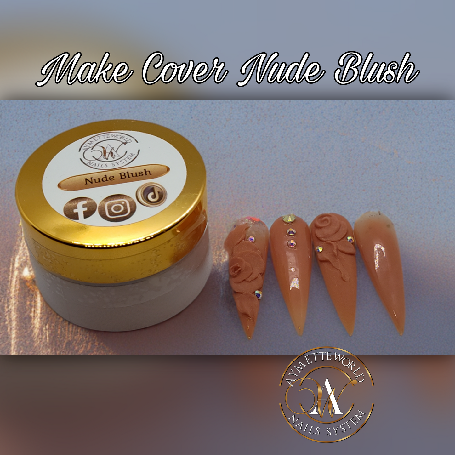 Make cover Nudes Blush 1.2 oz