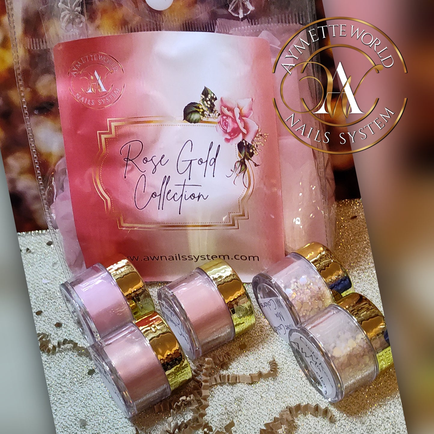 Rose gold collection 2 10g