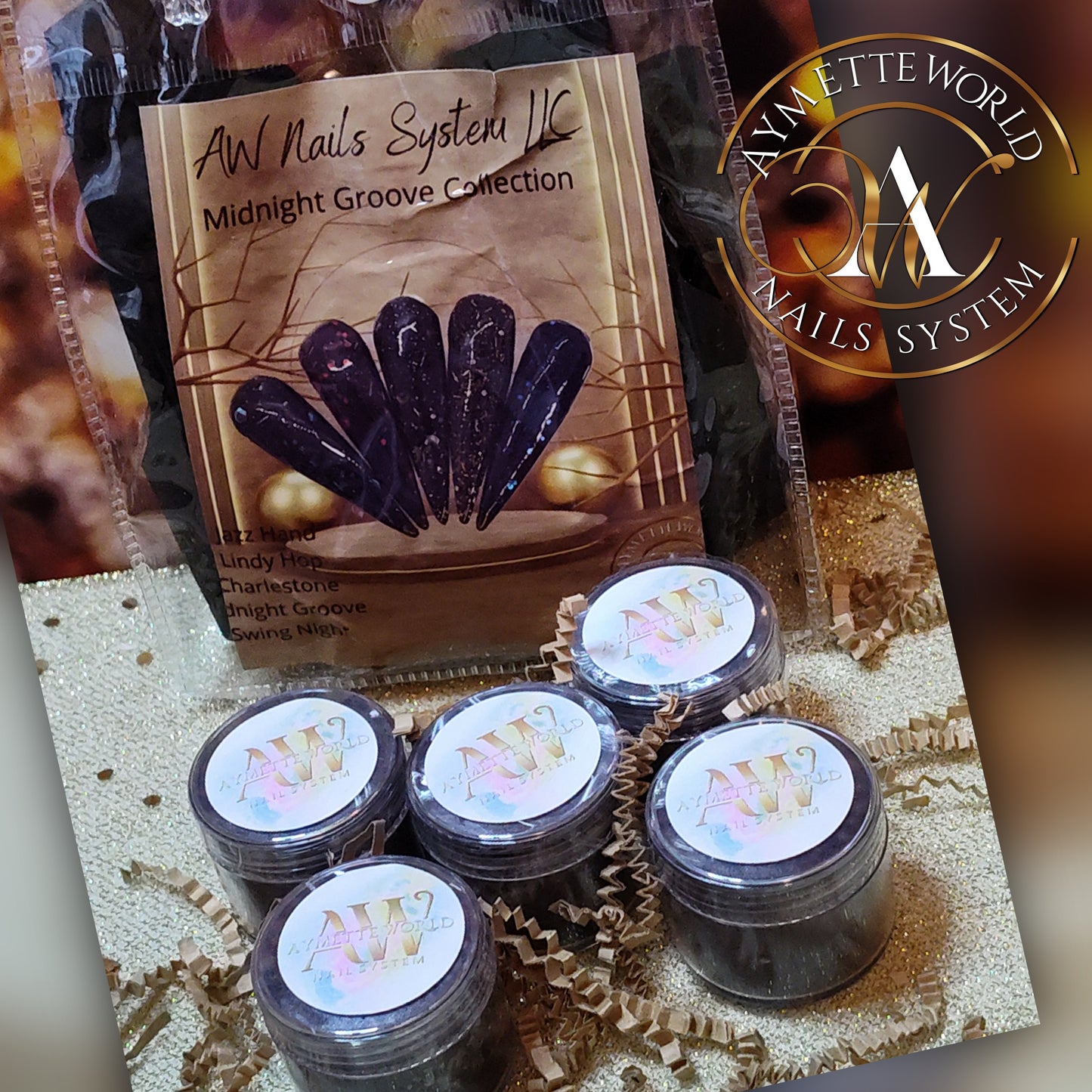 Acrylic Powder Collections Variety 10g, 20g, 1 oz