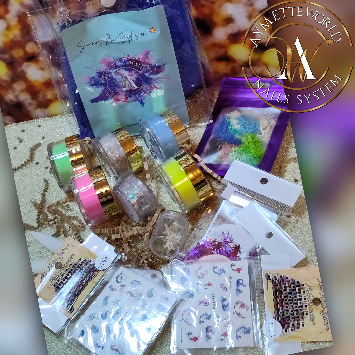 Acrylic Powder Collections Variety 10g, 20g, 1 oz