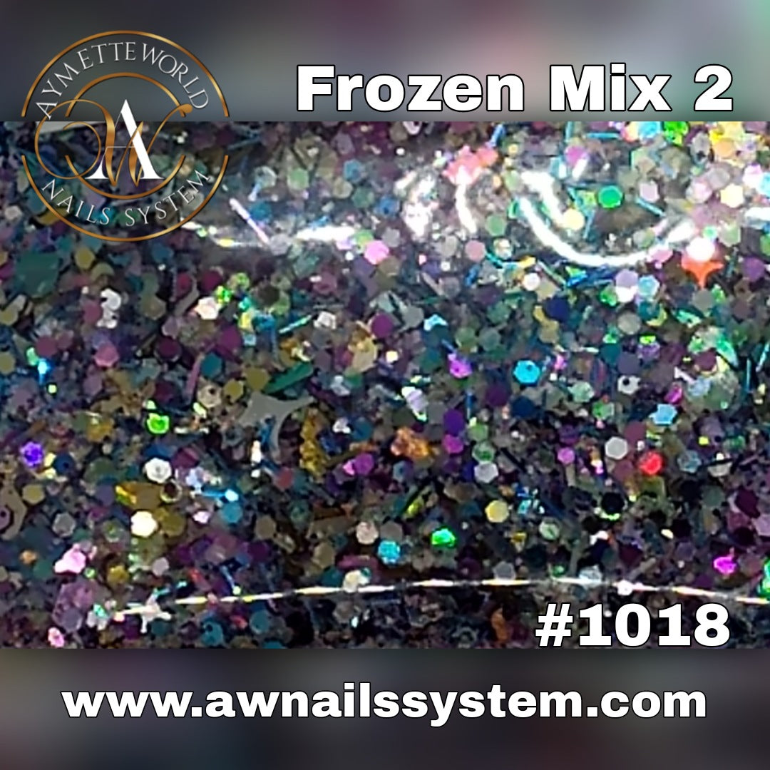 Glitter Frozen Mix en bolsa 🛍️ 2 #1018
