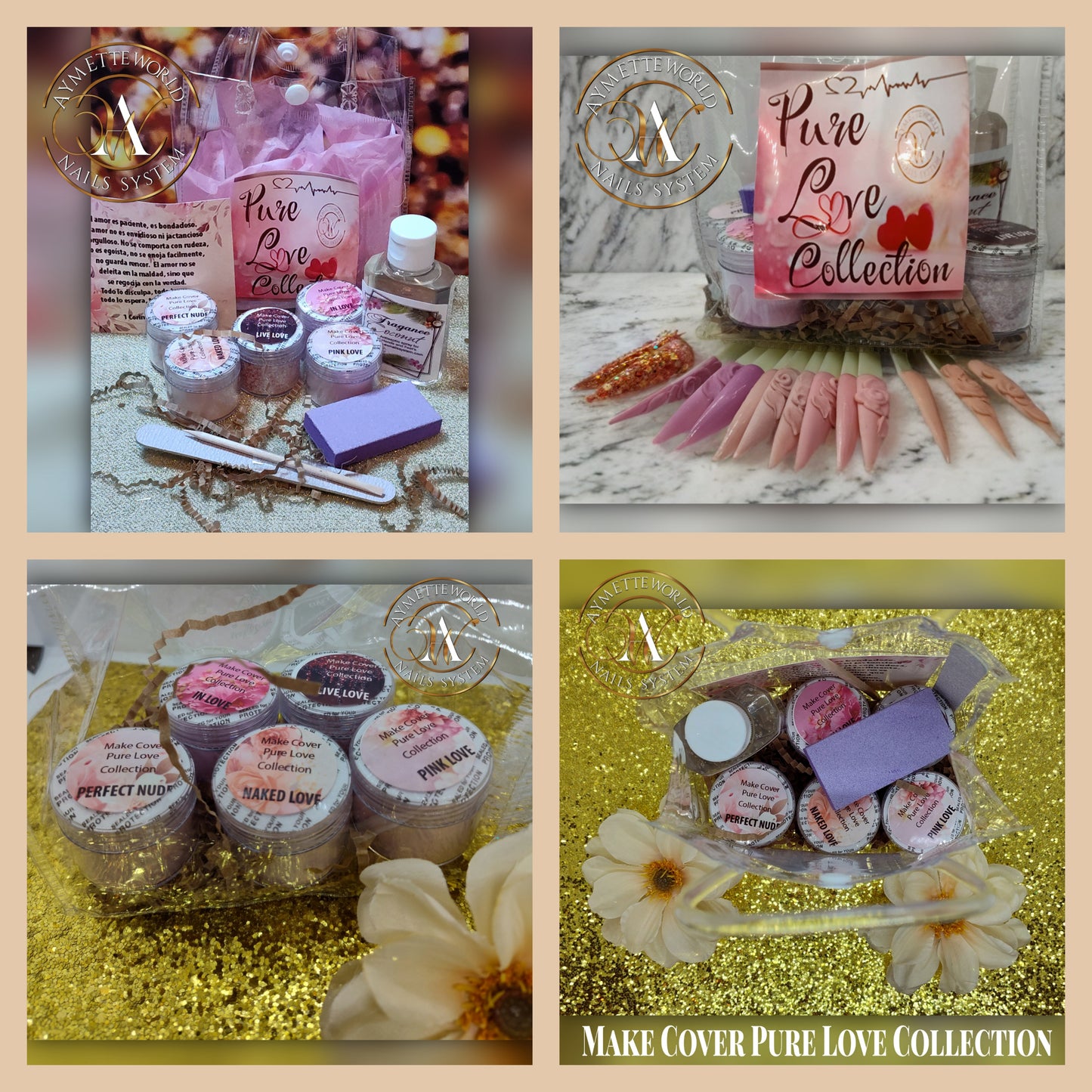 Acrylic Powder Collections Variety 10g, 20g, 1 oz