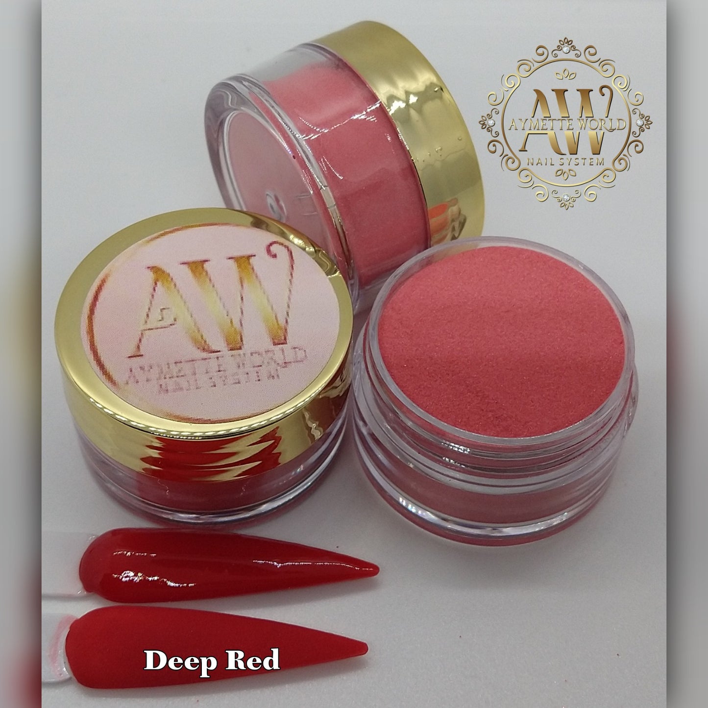 Red Acrylic Powder Variety 20g, 1oz y 1.2oz
