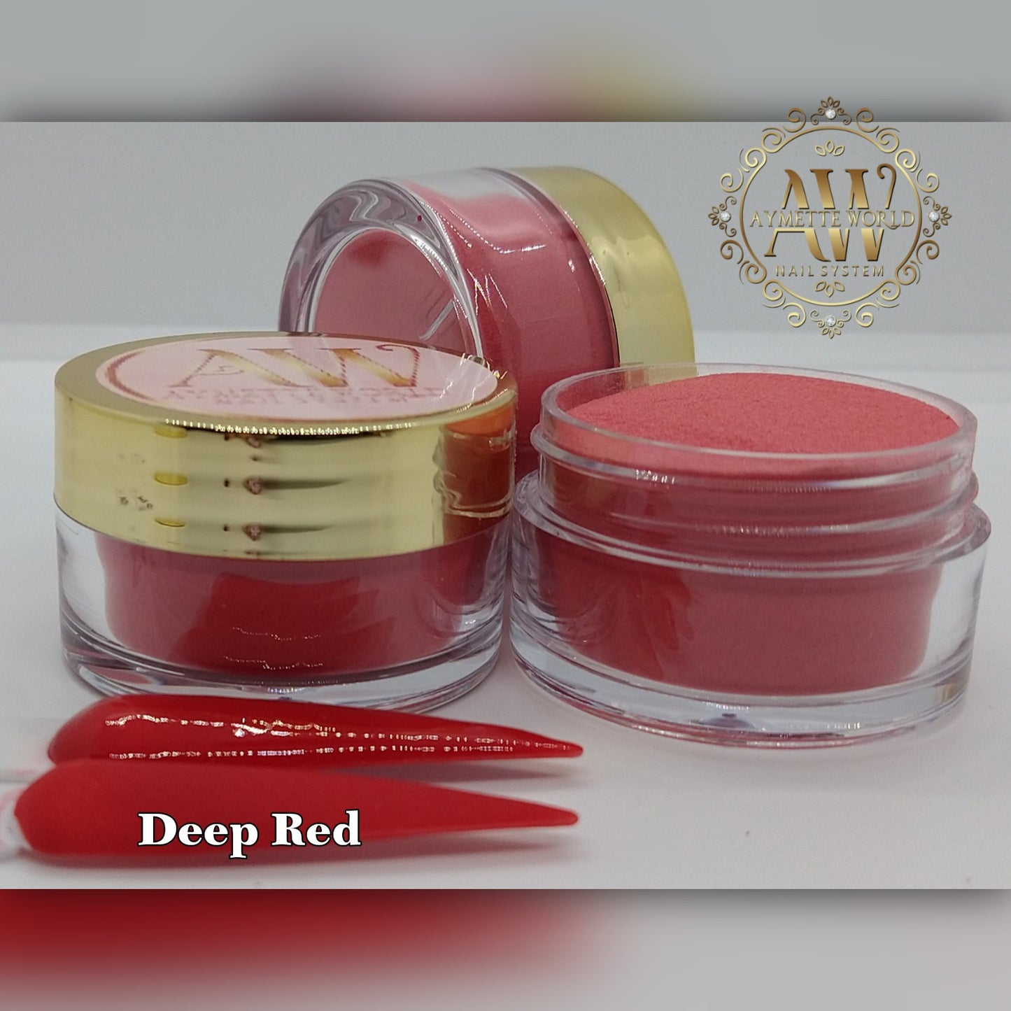 Red Acrylic Powder Variety 20g, 1oz y 1.2oz