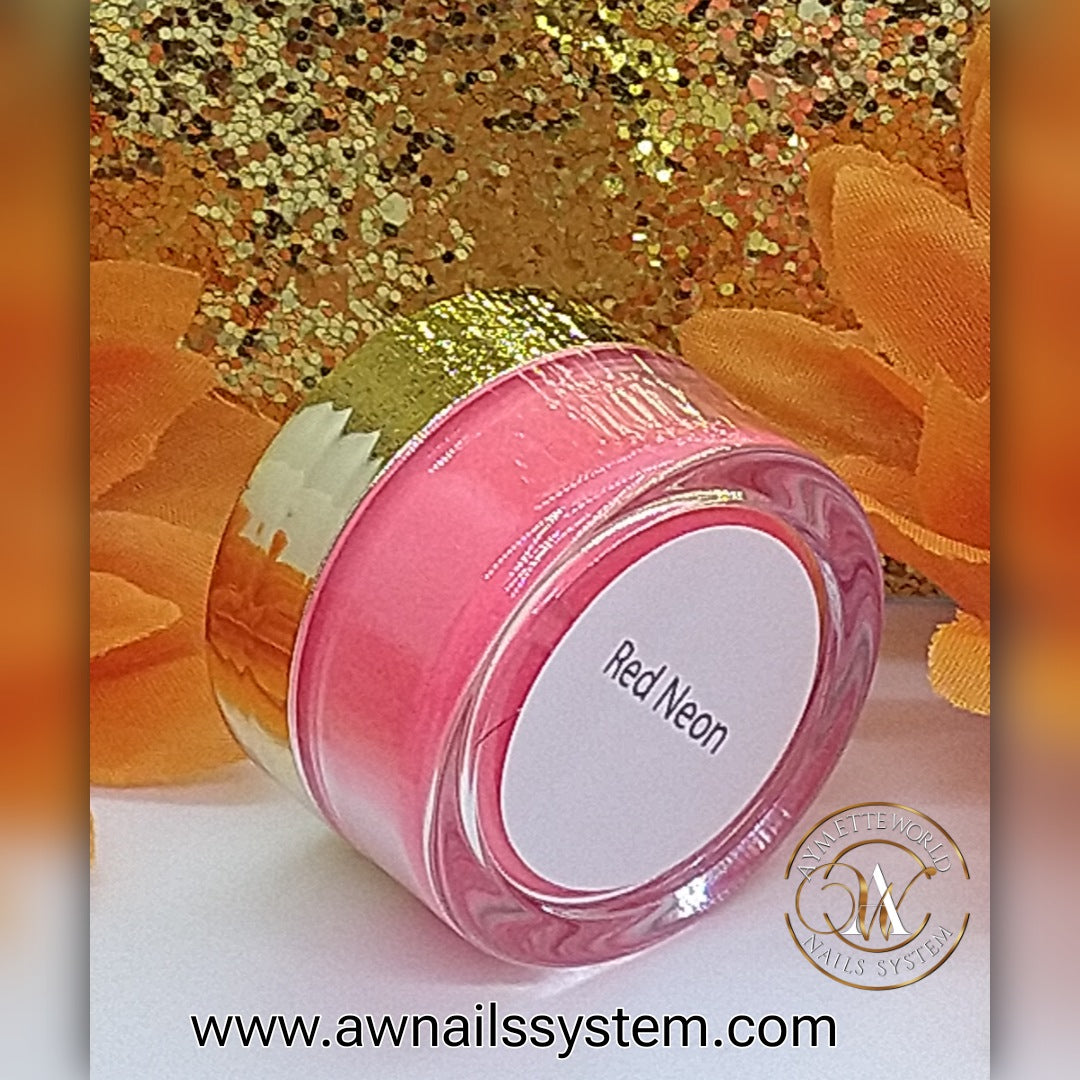 Red Acrylic Powder Variety 20g, 1oz y 1.2oz
