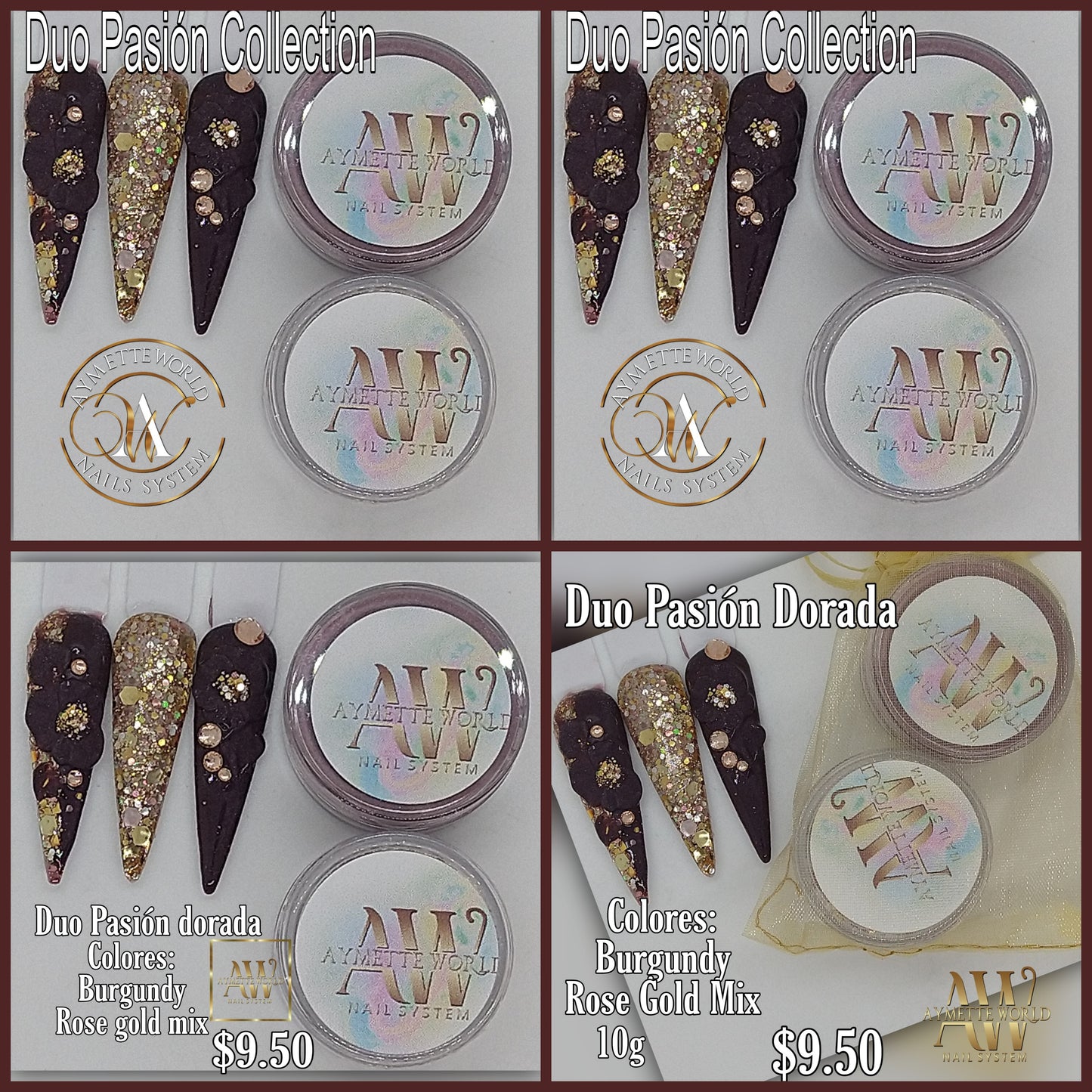 Acrylic Powder Collections Variety 10g, 20g, 1 oz