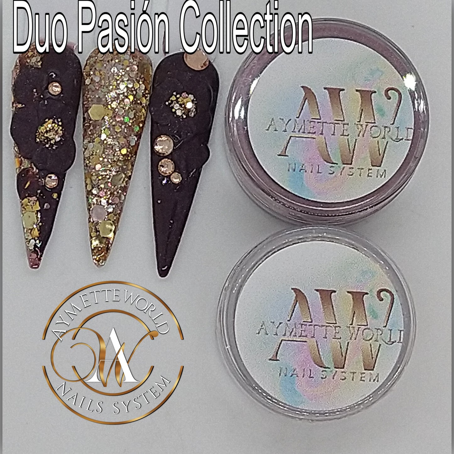 Colecciones de acrílico 10g, 20g, 1 oz