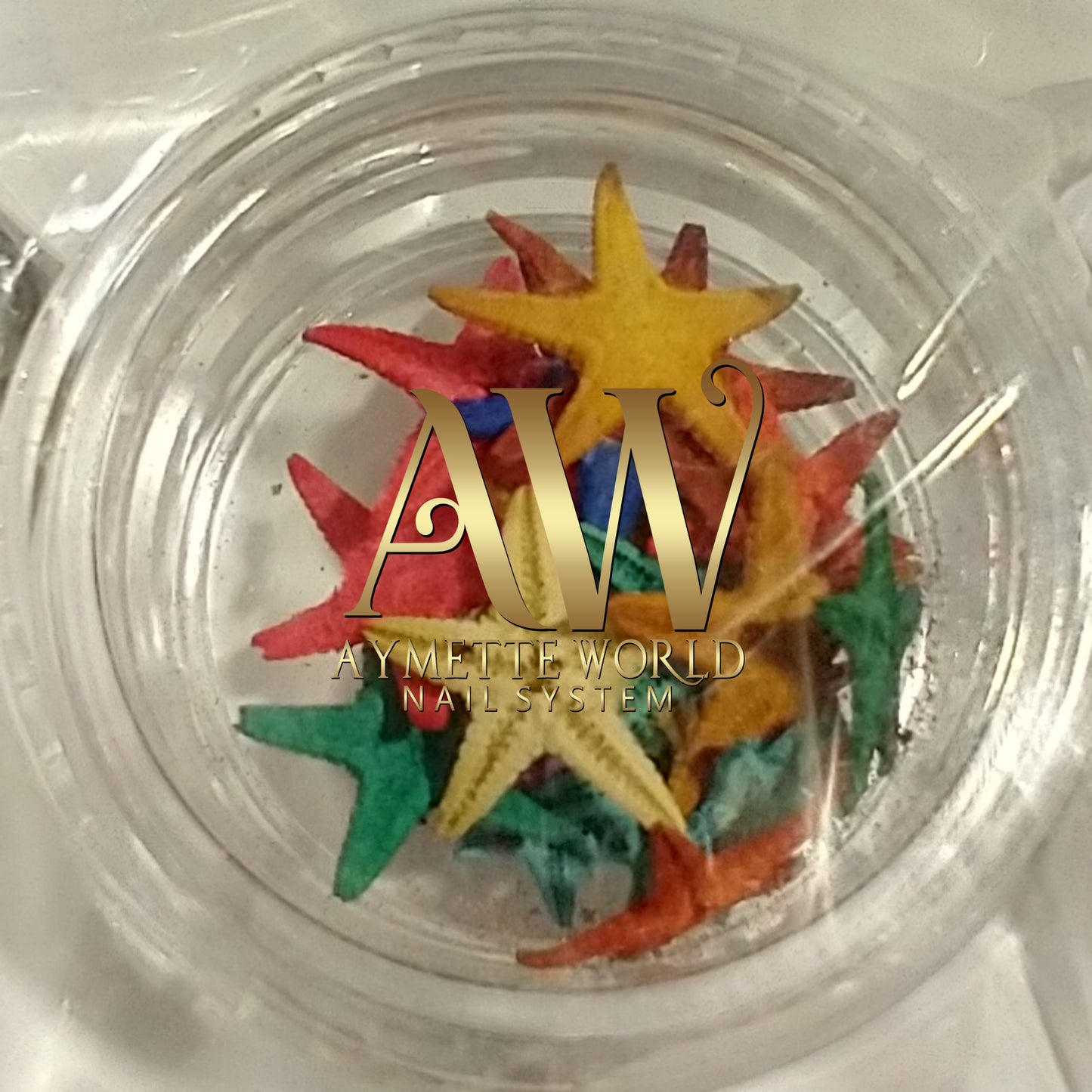 Estrellitas de mar mini a color paq. 10 y 20 piezas