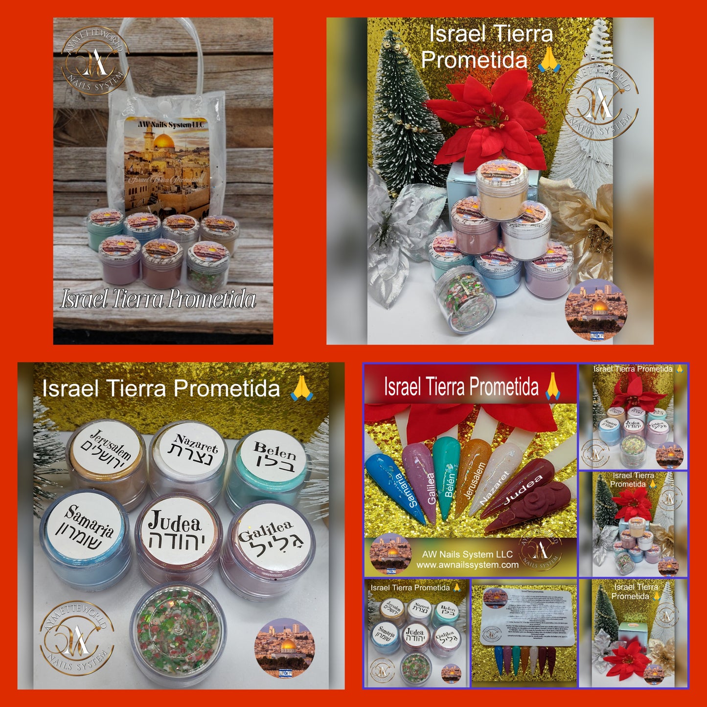 Acrylic Powder Collections Variety 10g, 20g, 1 oz