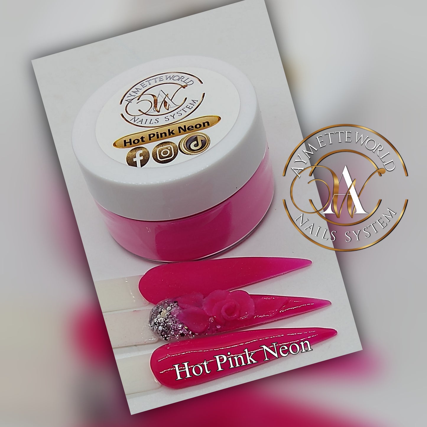 Roses Acrylic Powder Variety 20g, 1.2oz