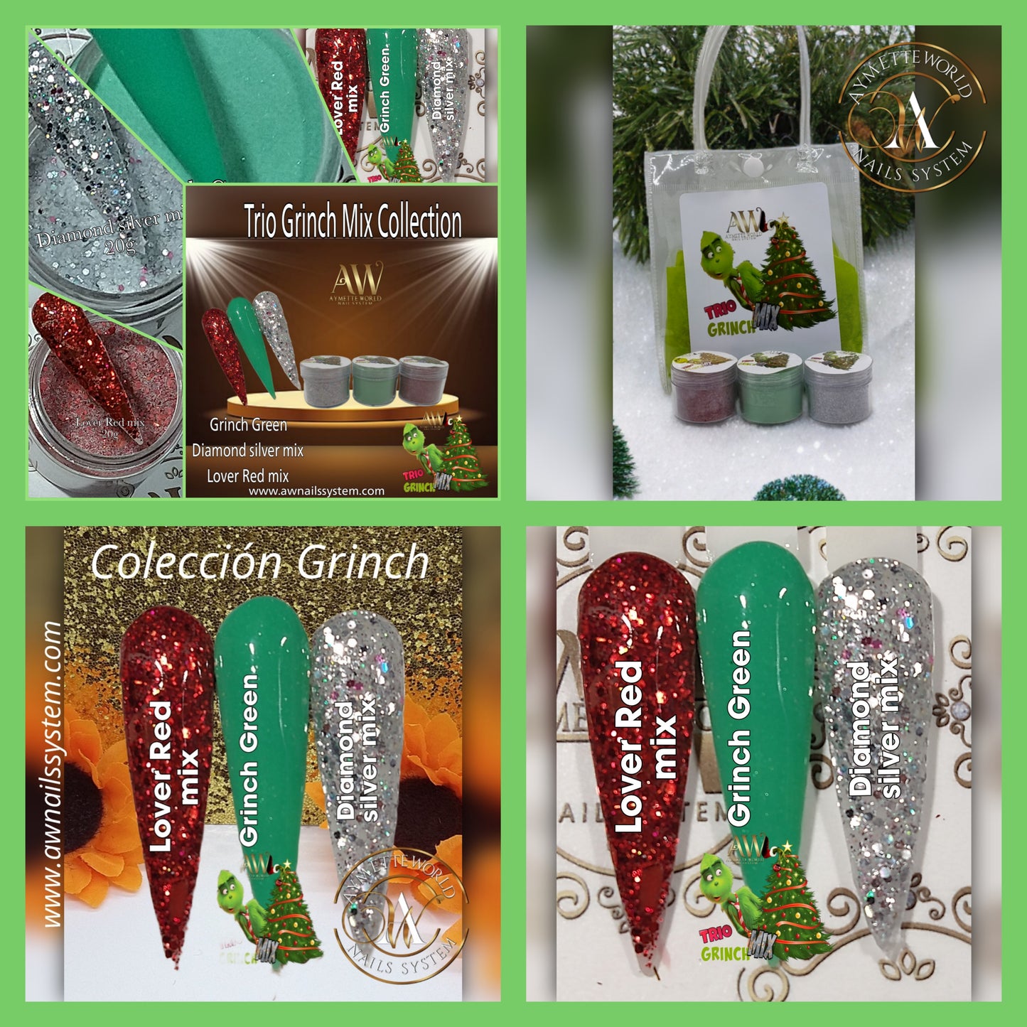 Acrylic Powder Collections Variety 10g, 20g, 1 oz