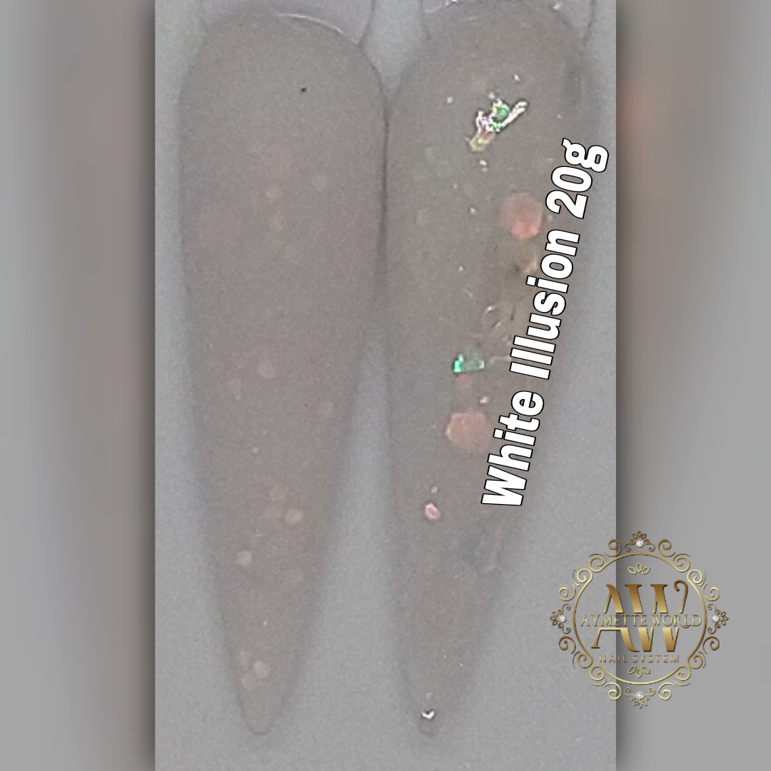 AW Acrylic White Illusion 20g