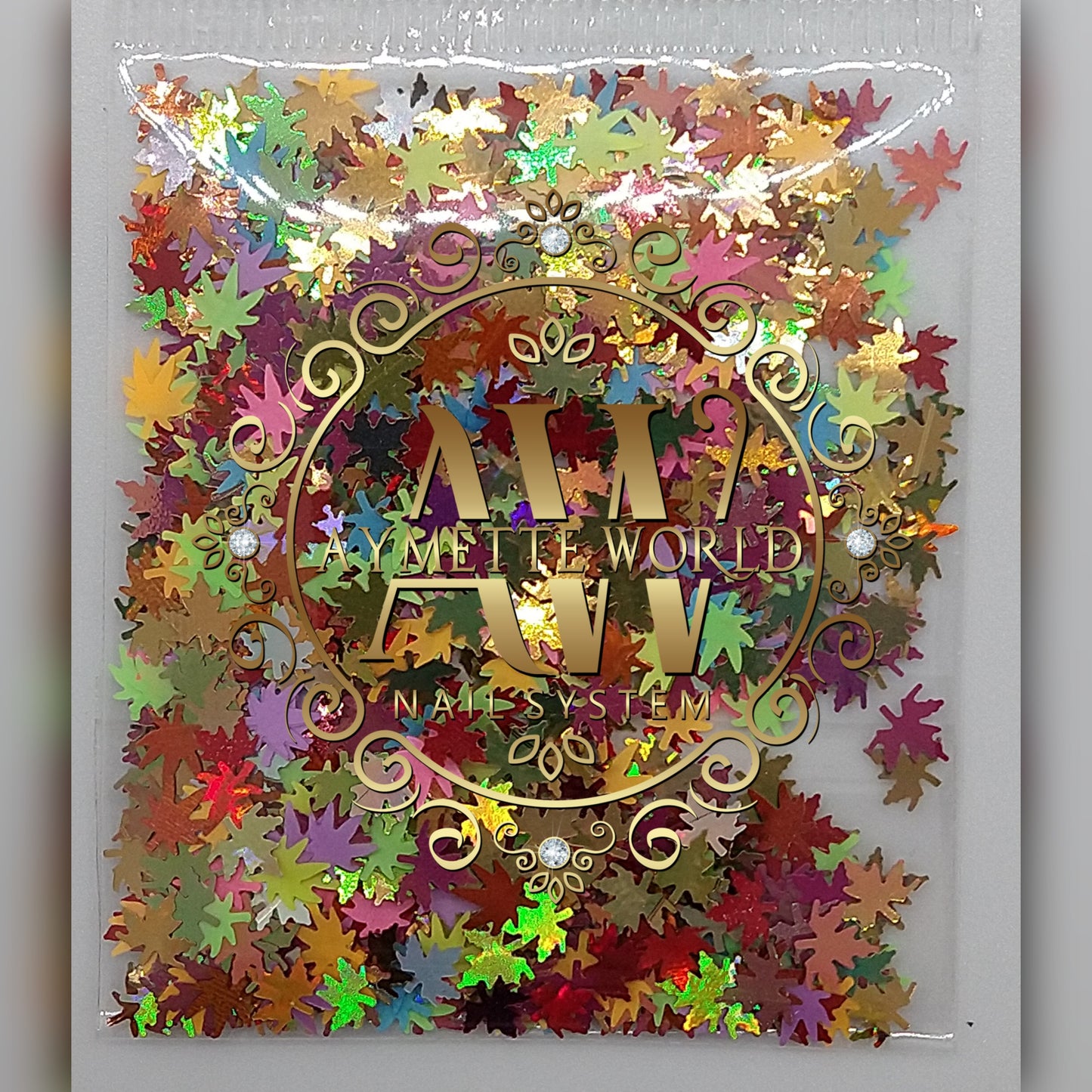 Fall Mix hojas de otoño diversos colores #1043