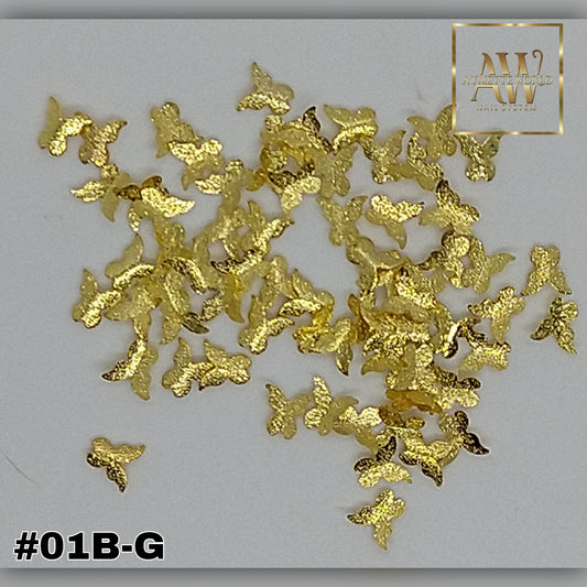 Mariposa 3D paquete de 20 piezas #01B-G