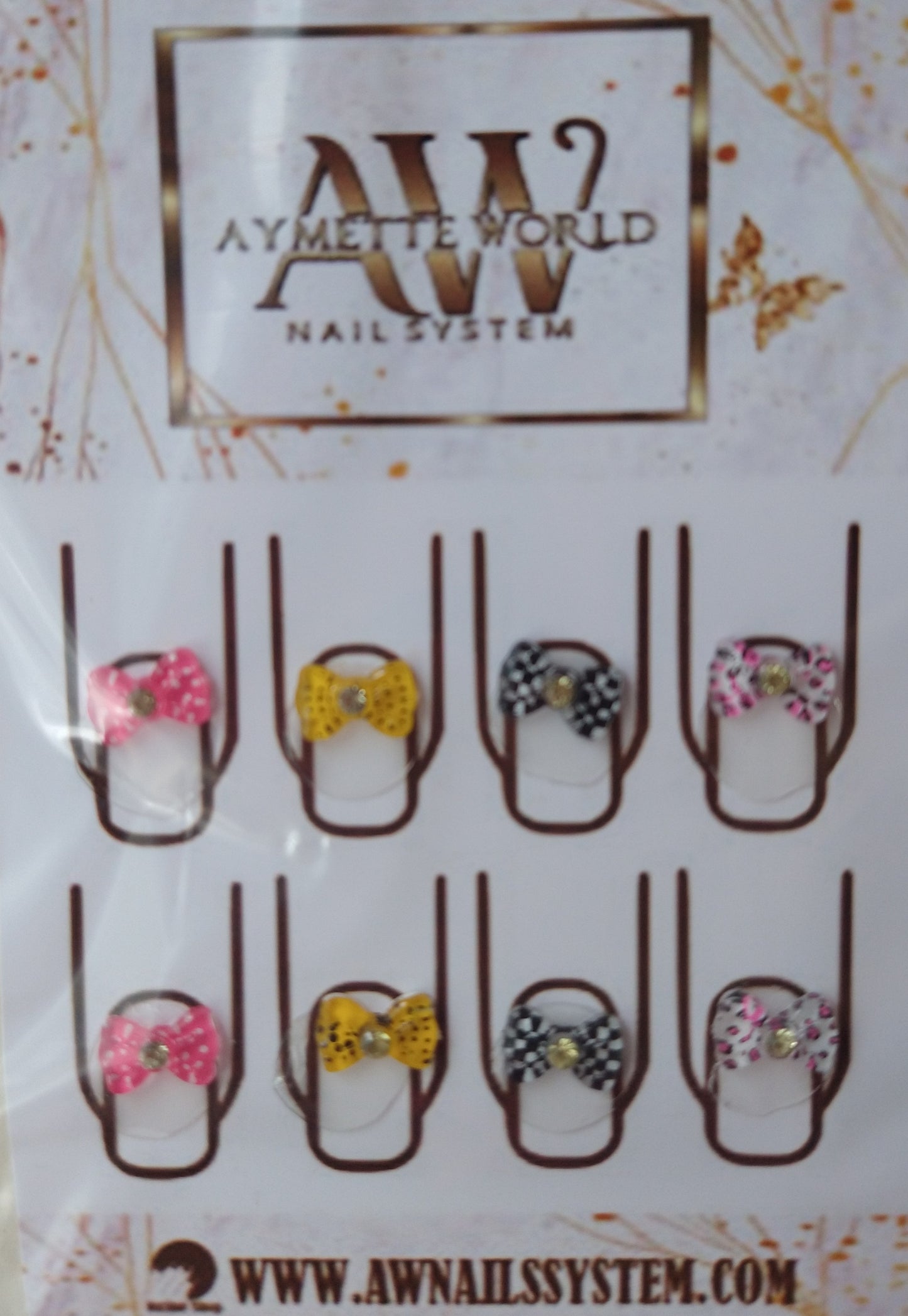 Lazitos para decoración de uñas