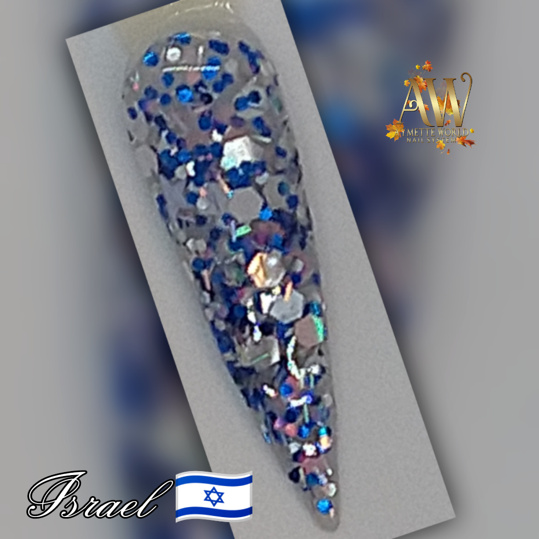 Glitter mix Israel en bolsa 🛍️