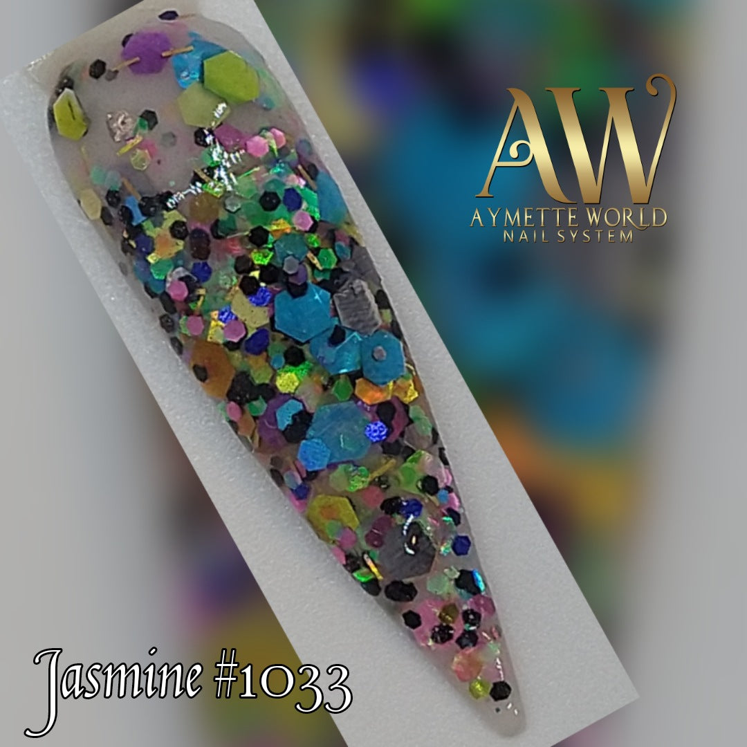 Glitter mix Jasmine #1033 en bolsa 🛍️