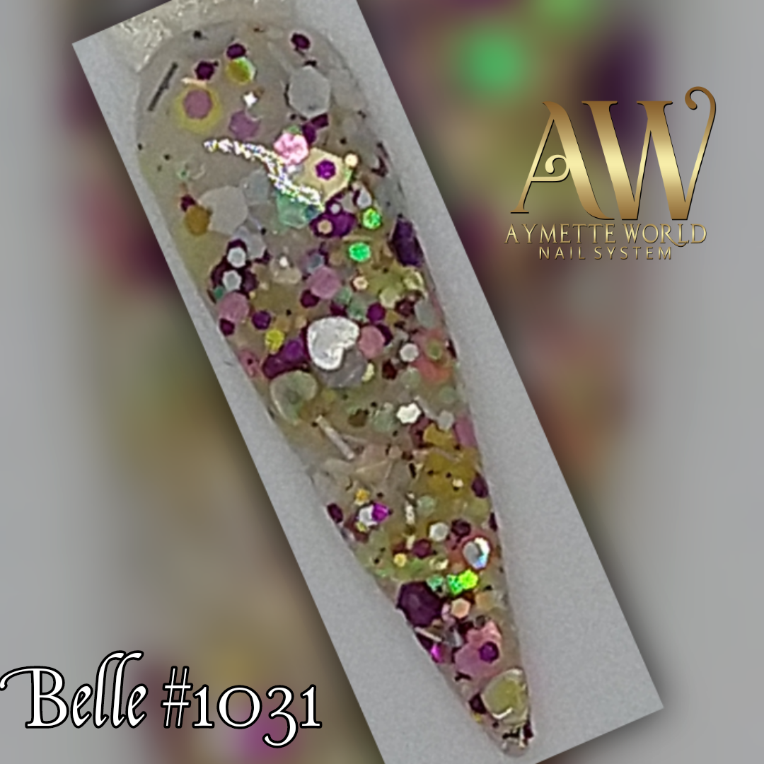 Glitter mix Belle #1031 en bolsa 🛍️