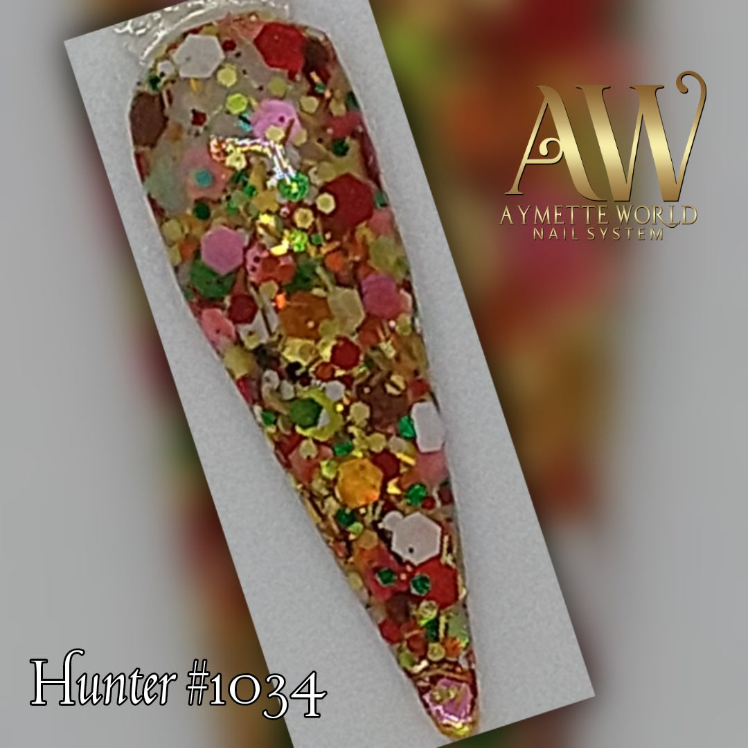 Glitter mix Hunter #1034 en. bolsa 🛍️