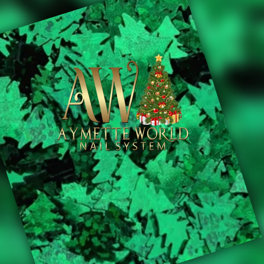 Árbol de navidad verde #1044