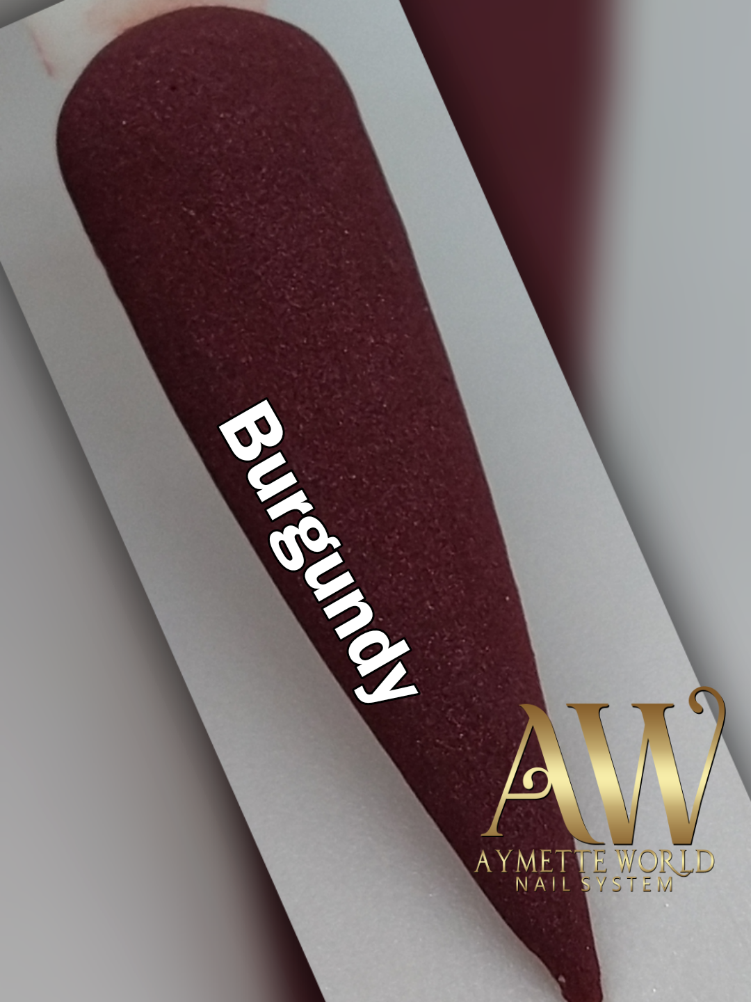 AW Acrylic Burgundy 20g