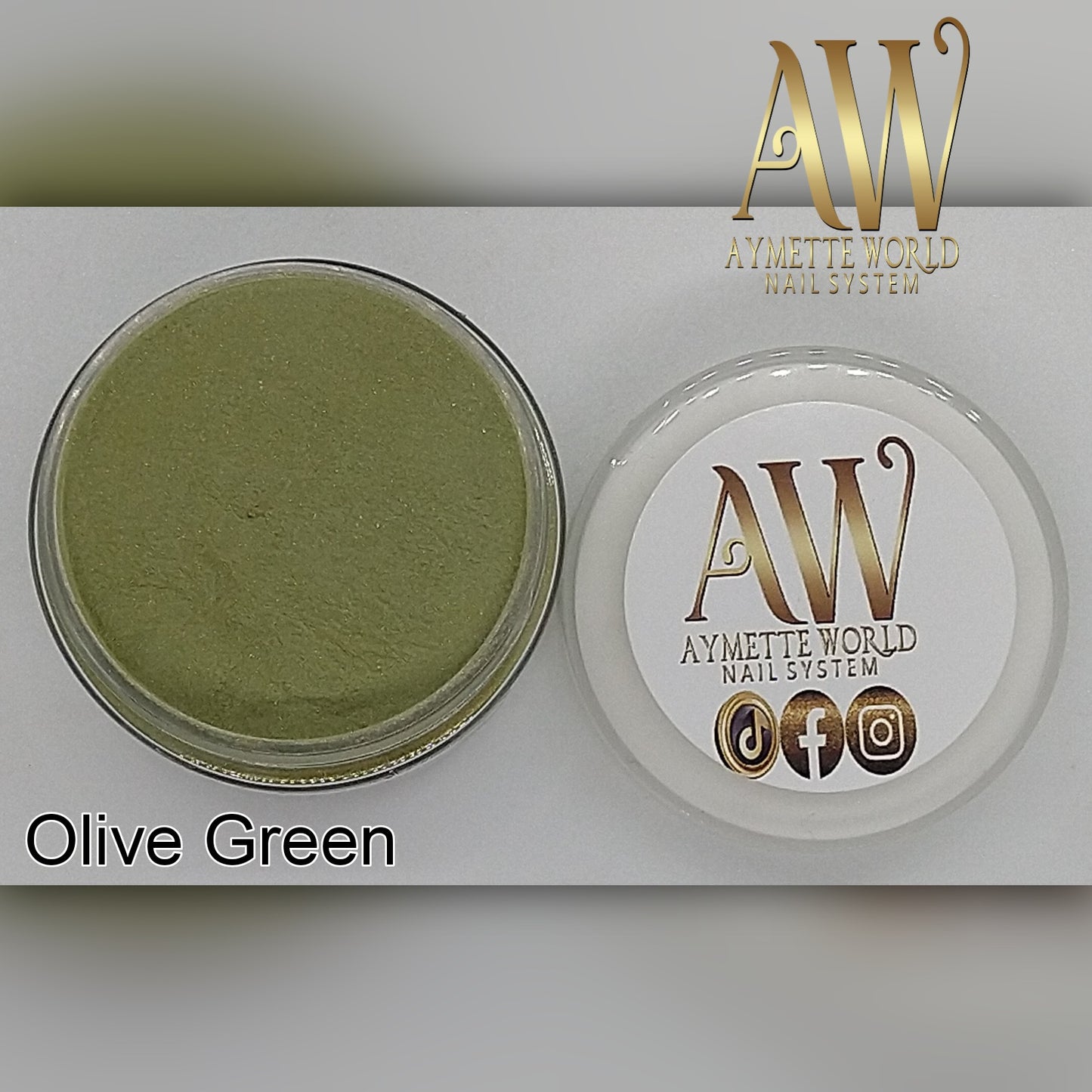 AW Acrylic Olive Green 1.2 oz