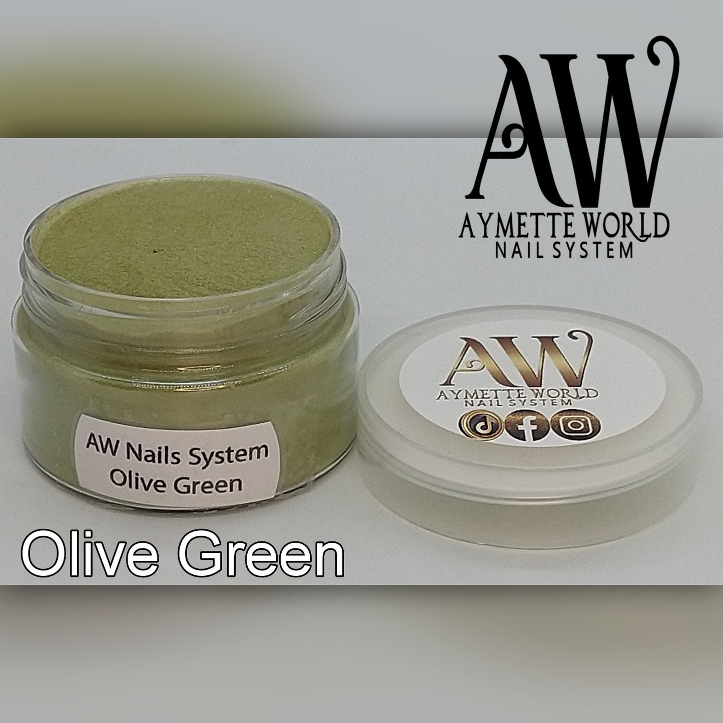AW Acrylic Olive Green 1.2 oz