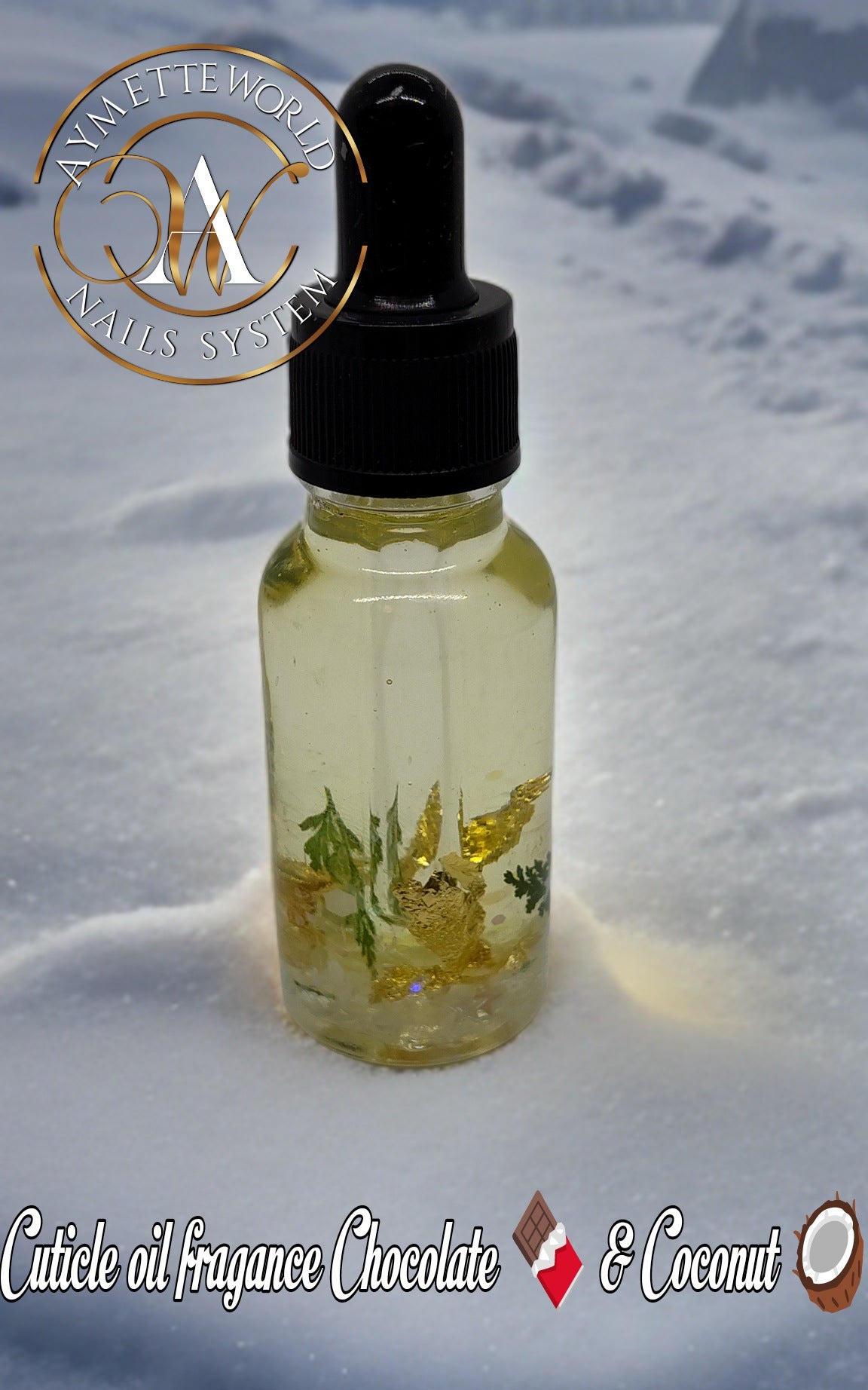 Cuticle oil fragance Chocolate 🍫 &Coconut 🥥