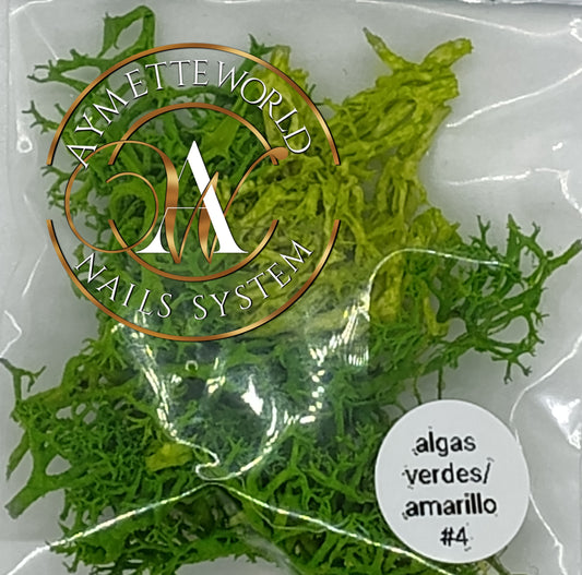 Algas verde-amarillo claro #4