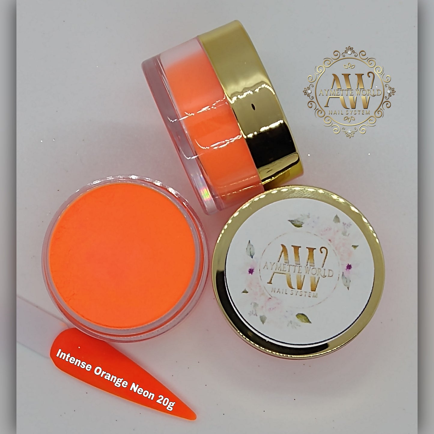 AW Acrylic Intense Orange -red neon 20g