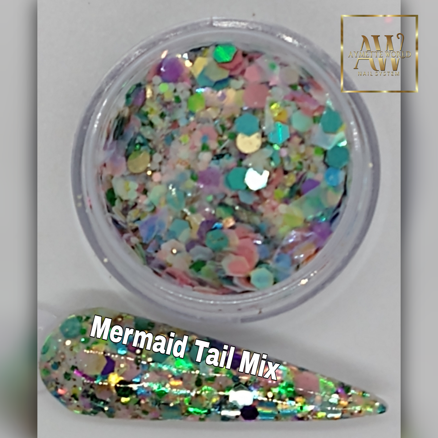 Sand mix Mermaid Tail 20g