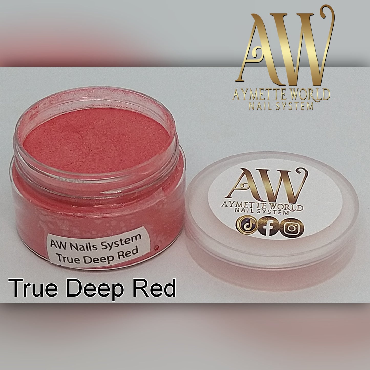 AW Acrylic True Deep Red 1.2 oz