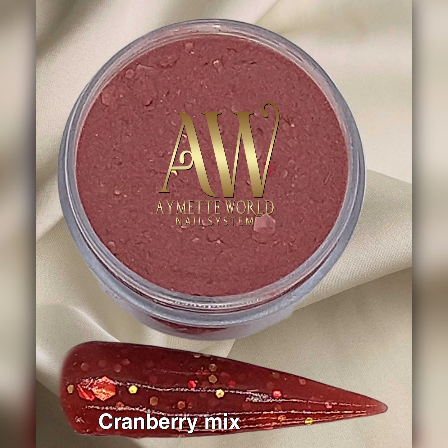 AW Acrylic Cranberry  Mix 20g