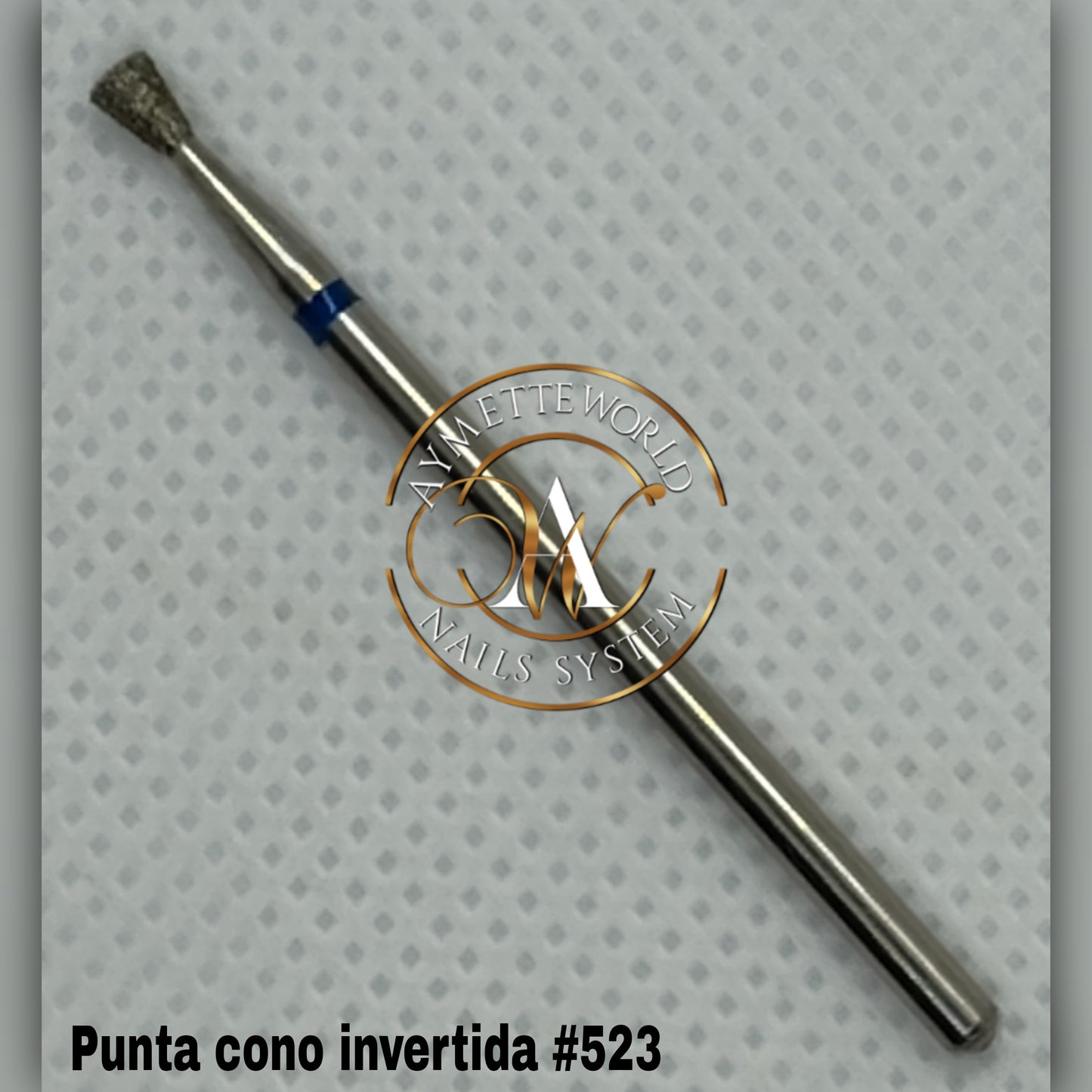 Nail drill bits punta cono invertido D23