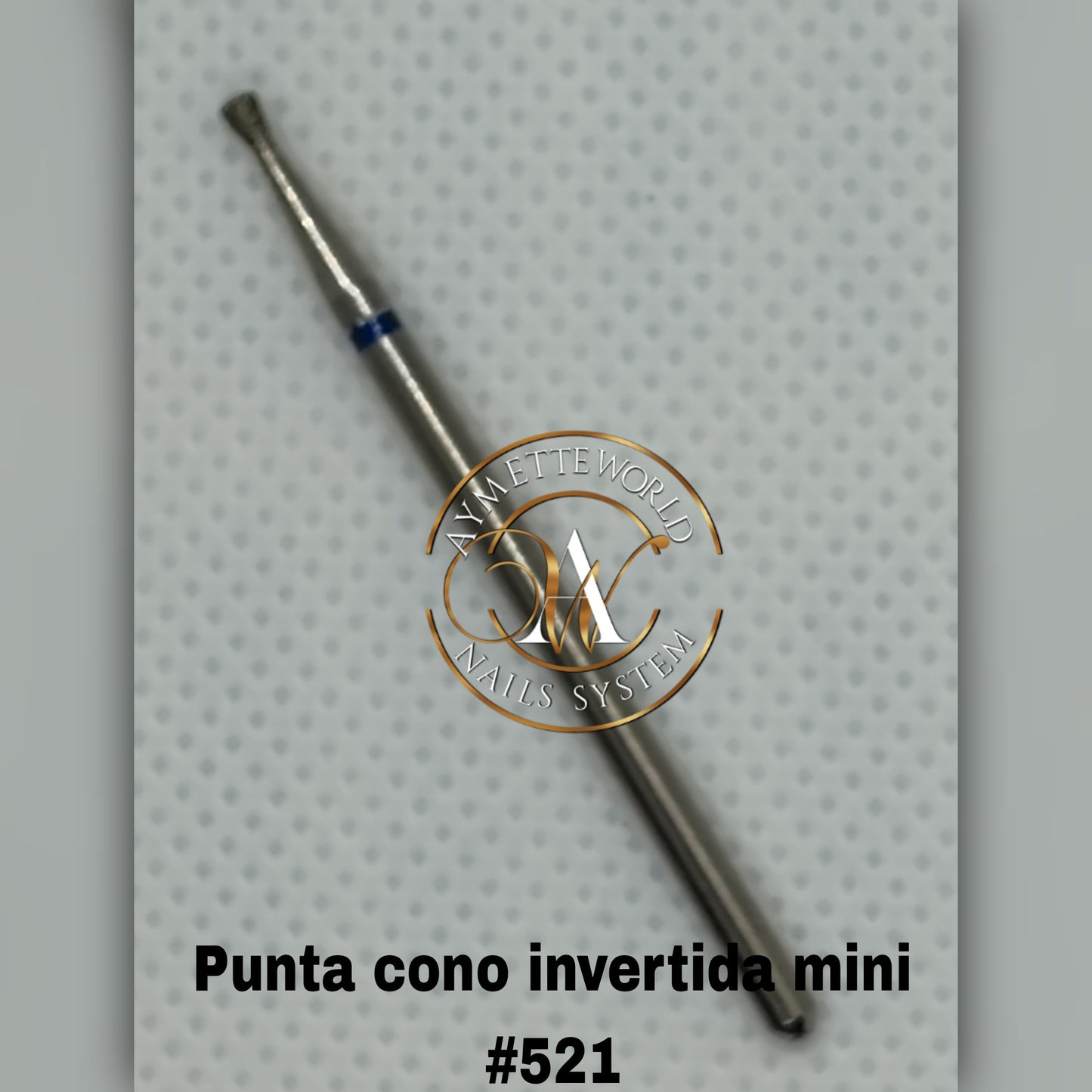 Nail drill punta cono mini #521