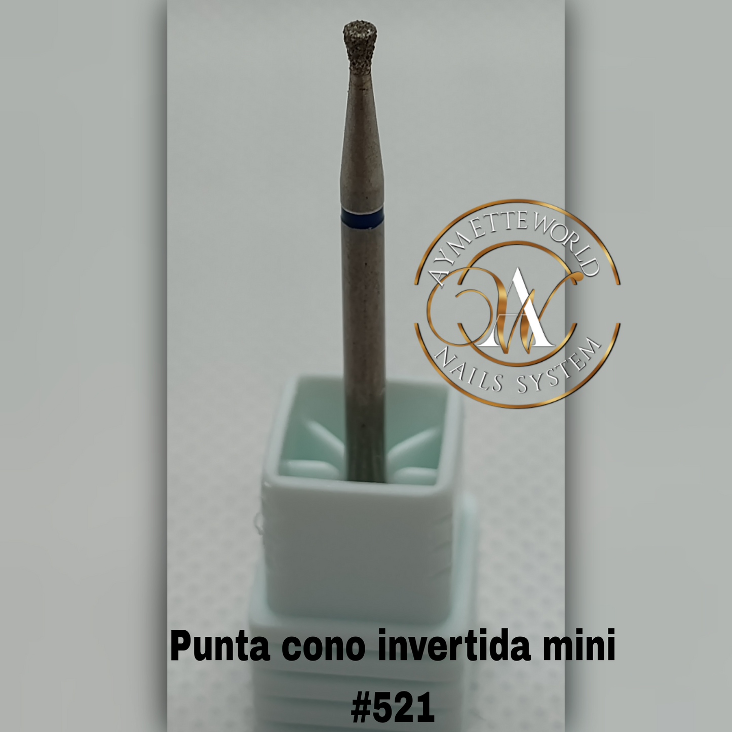 Nail drill punta cono mini #521