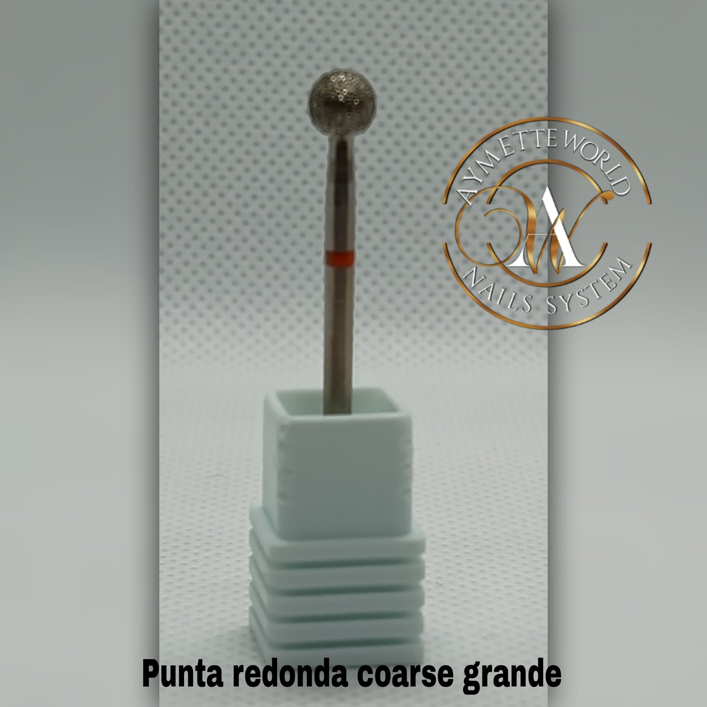 Nail drill bits punta redonda grande #D050