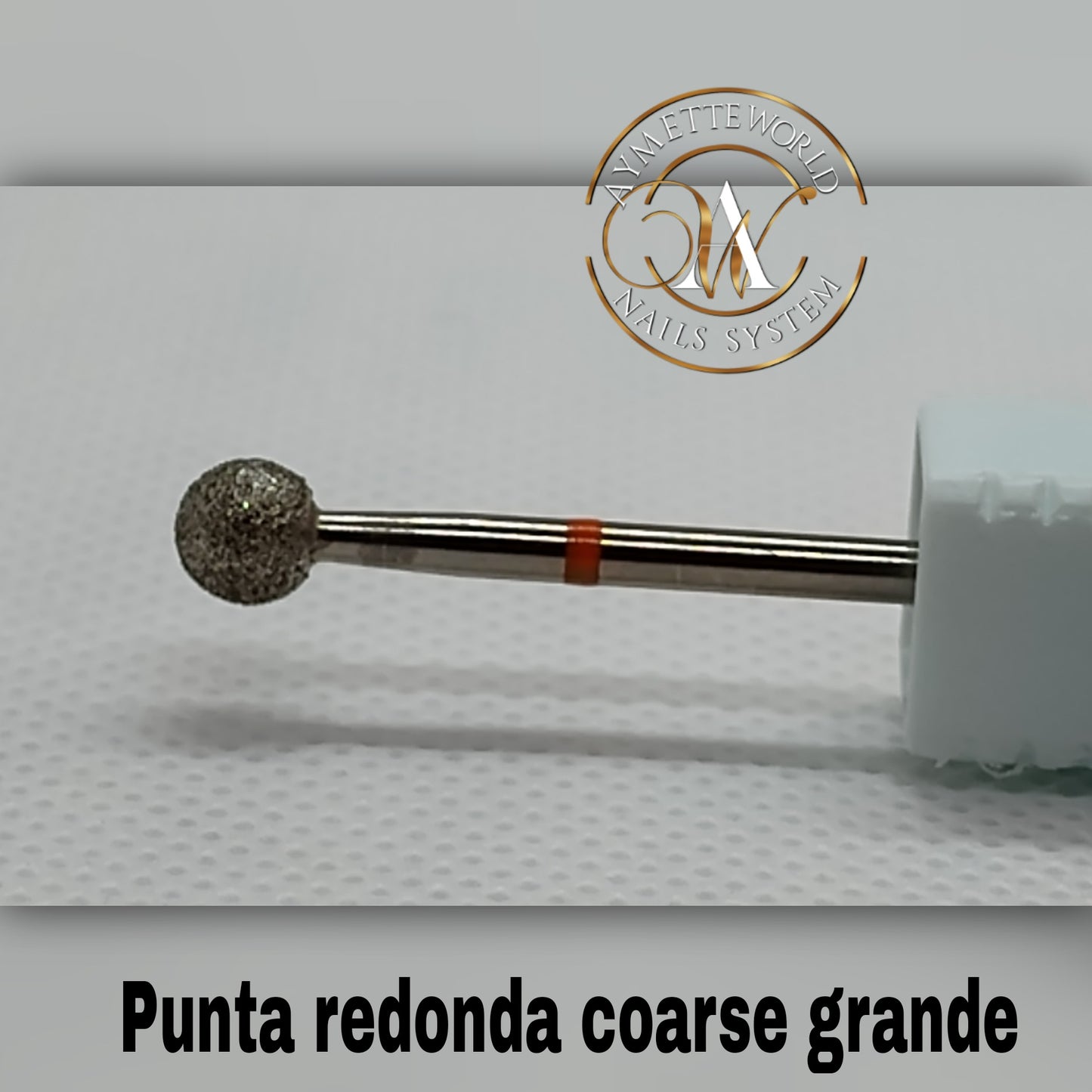 Nail drill bits punta redonda grande #D050