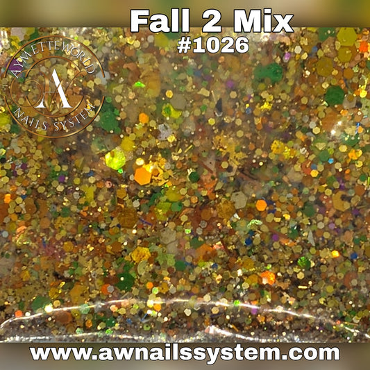 Glitter Fall 2 Mix #1026 en bolsa 🛍️