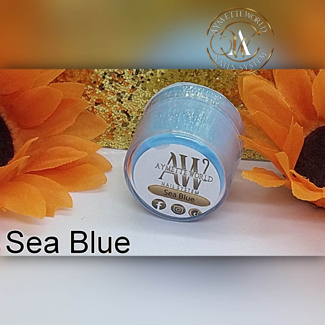 Blue acrylics variety 20g, 1oz y 1.2oz