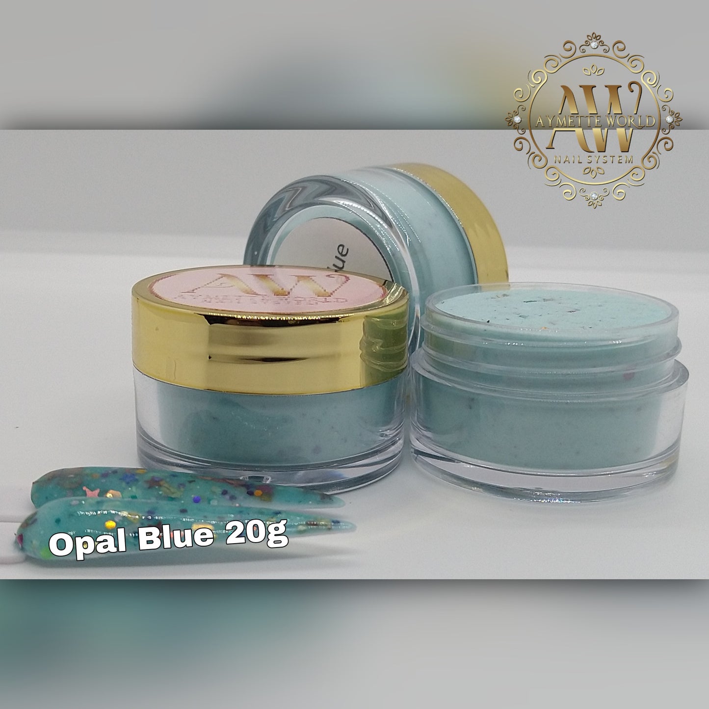 Blue acrylics variety 20g, 1oz y 1.2oz