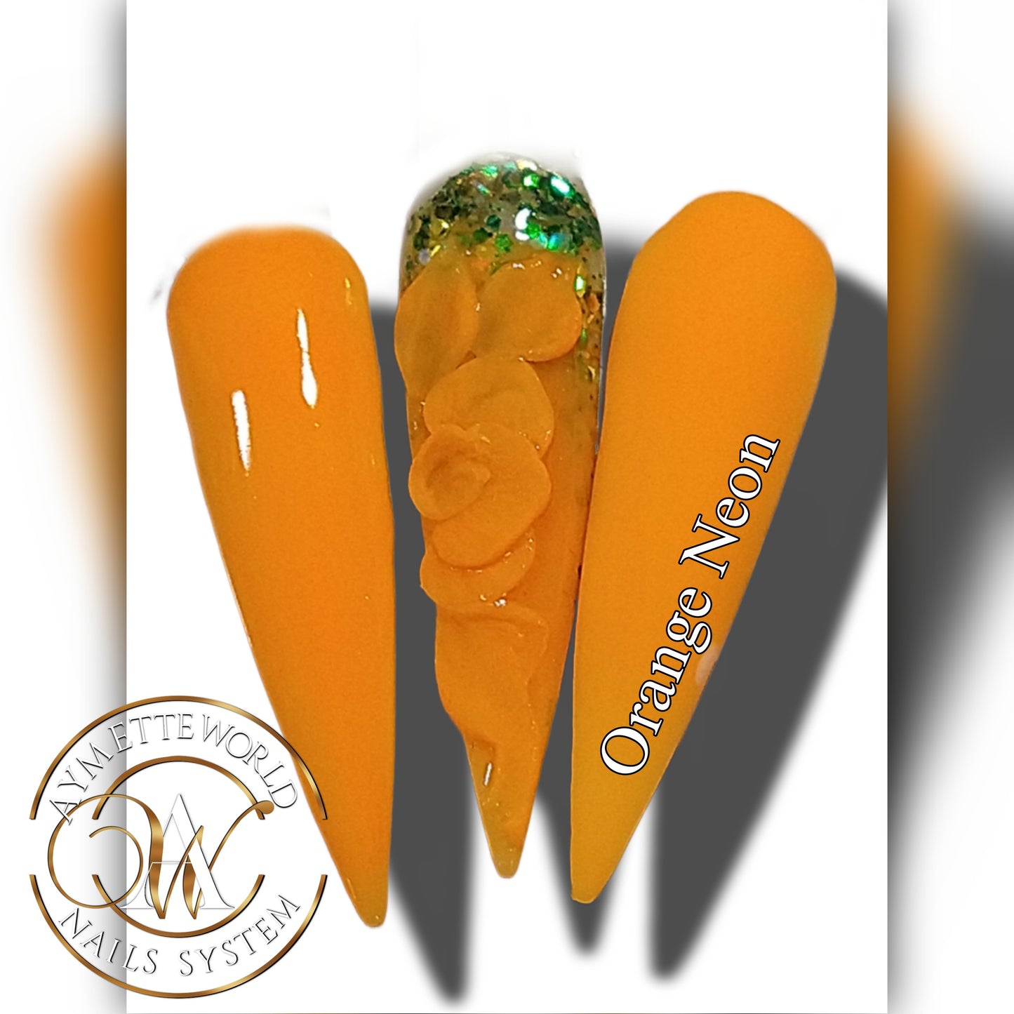 Orange Acrylic powder variety 20g