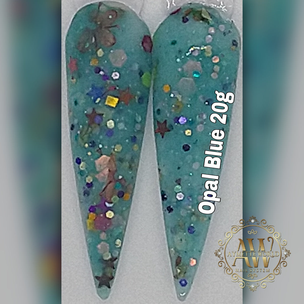 Blue acrylics variety 20g, 1oz y 1.2oz