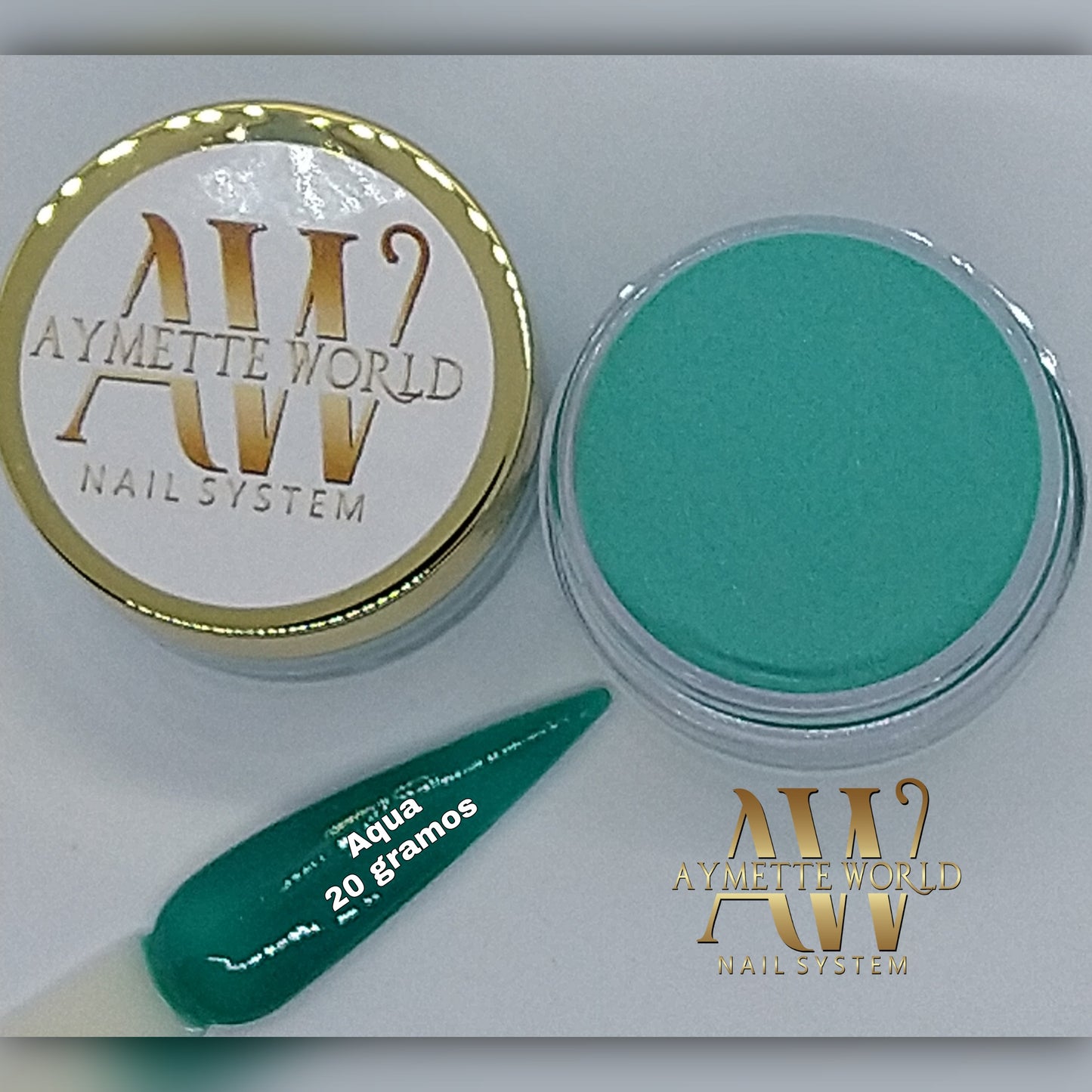Green acrylic variety 20g, 1oz, 1.2ox