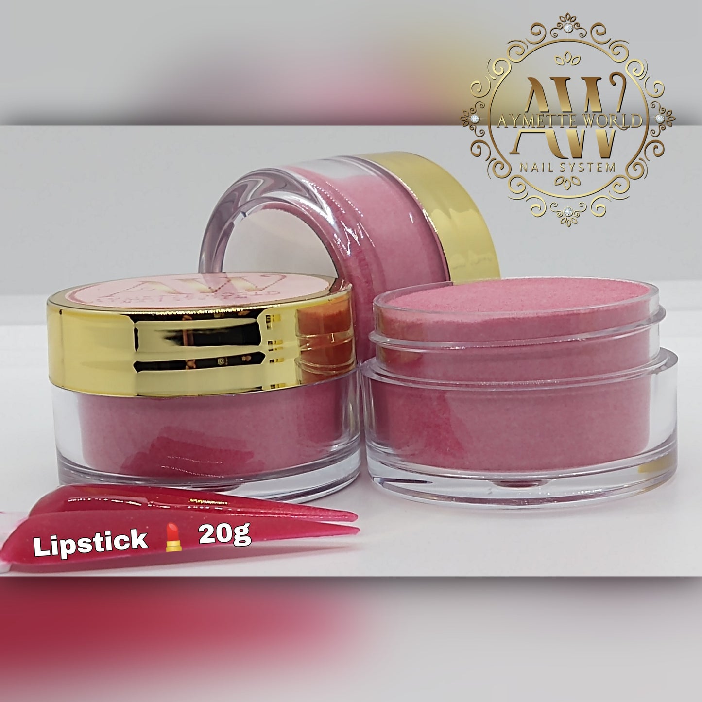 Red Acrylic Powder Variety 20g, 1oz y 1.2oz