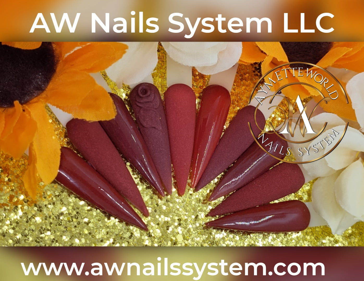 Brown Acrylic powder variety 20g