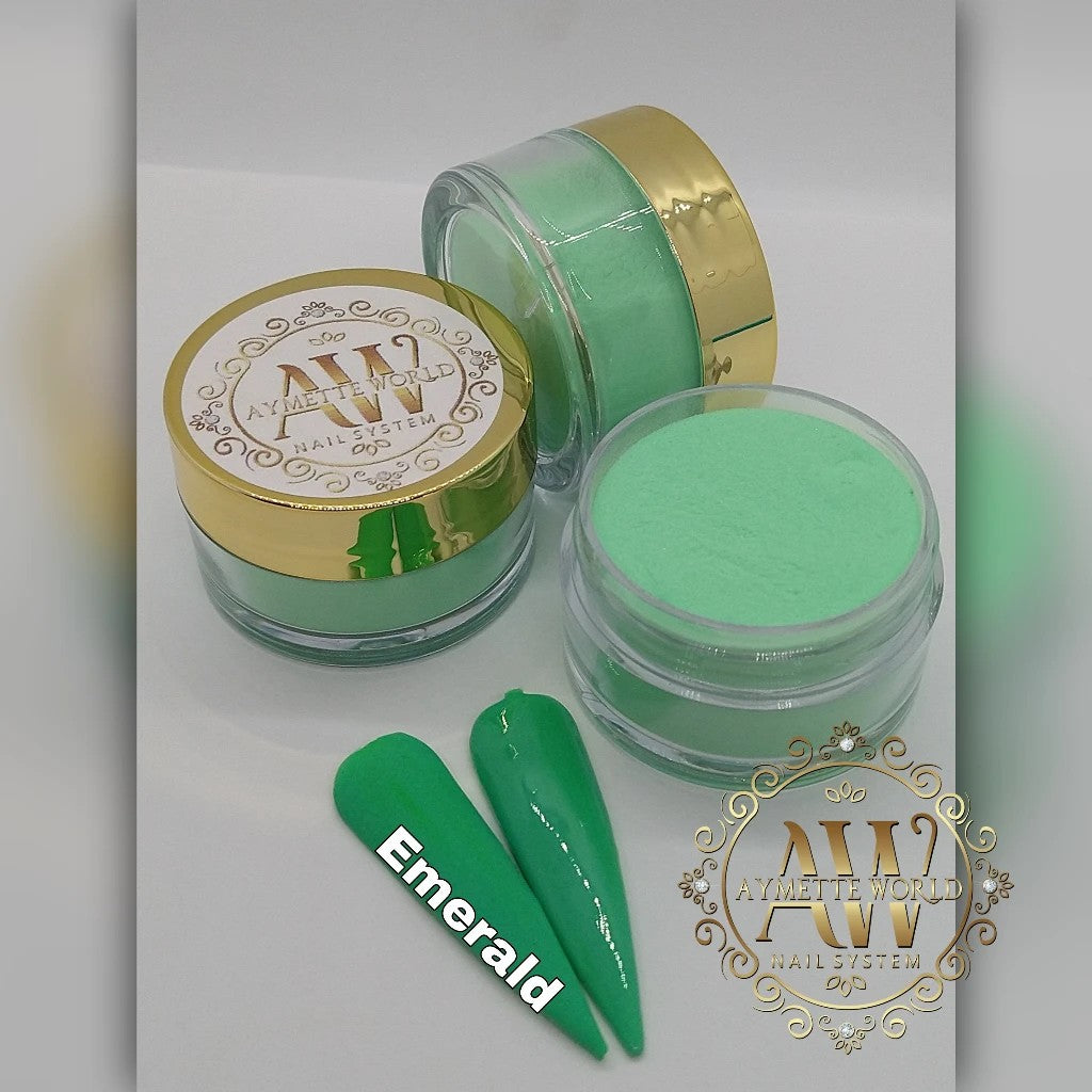 Green acrylic variety 20g, 1oz, 1.2ox